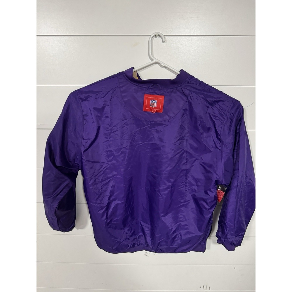 Vintage Minnesota Vikings Jacket Mens XL NFL Football Starter Pullover 90s‎ - Picture 8 of 14